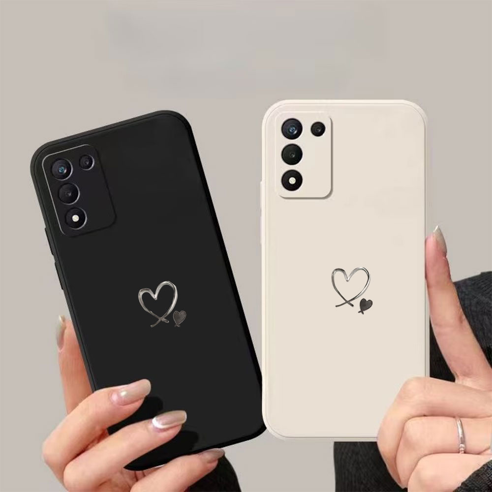Samsung Galaxy S24 - Love Heart Print Anti-Drop Phone Case