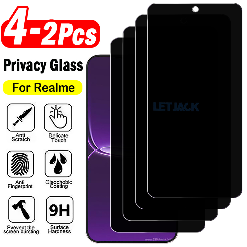 2-4Piece Anti-spy Protective F - Realme Note 50 recension och pris