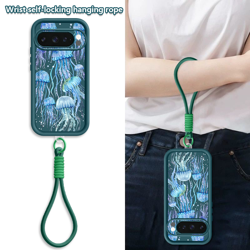 Humpback Whale Print Wrist Str - Google Pixel 9 Pro recension och pris