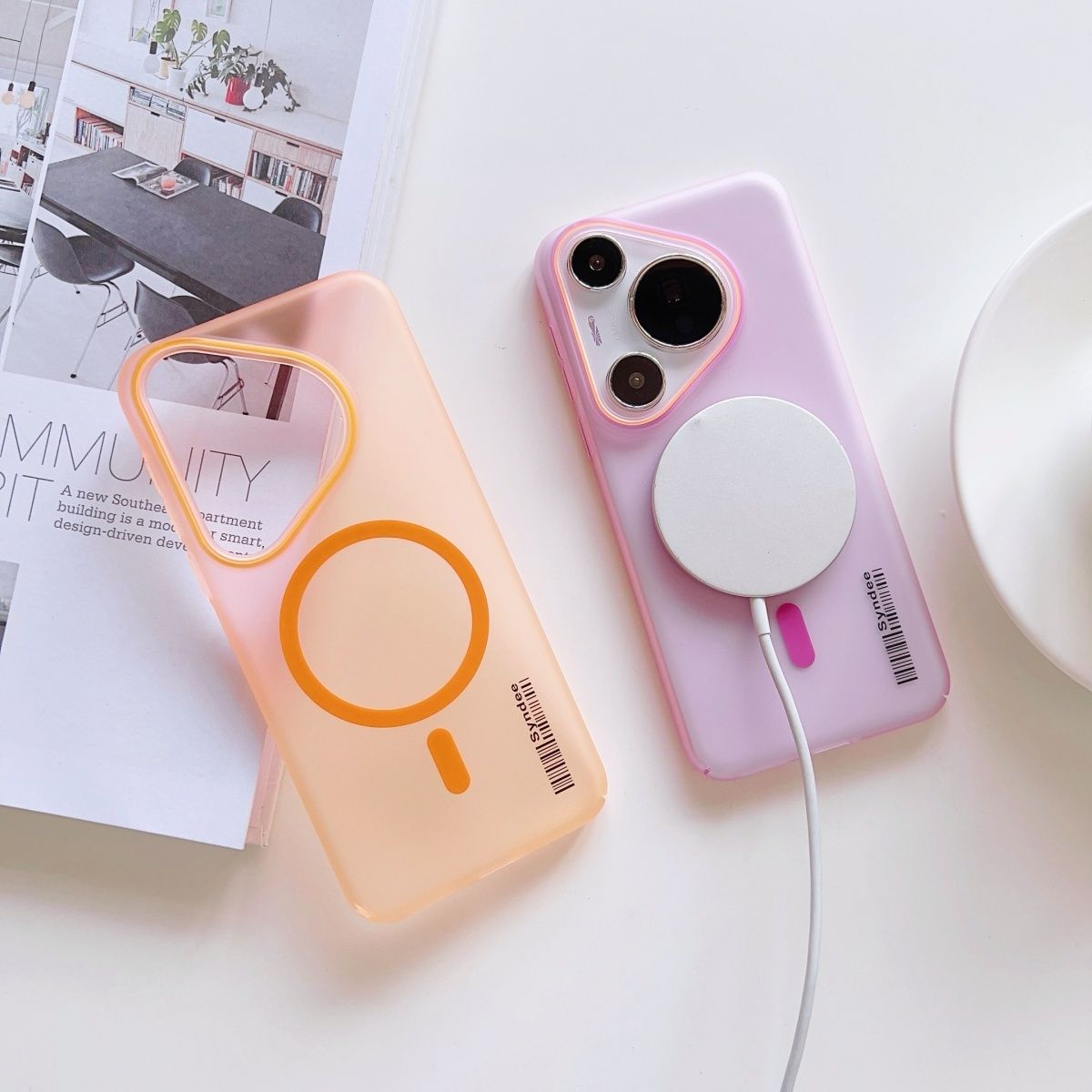 Frosted Translucent Magnetic P - Huawei Pura 70 recension och pris