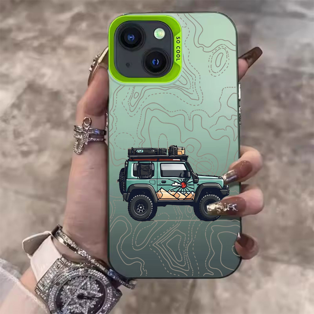 Simple Car Pattern Phone Case  - Apple Iphone 15 Pro Max recension och pris